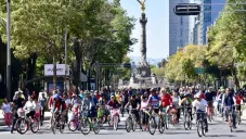 Ciclistas en la CDMX