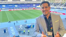 Óscar del Portal en una transmisión