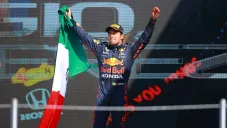 Checo Pérez en el Gran Premio de México