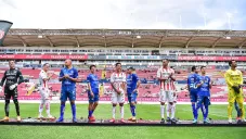 Necaxa presentó sus uniformes en el Victoria