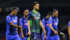 Jugadores de Cruz Azul tras un partido