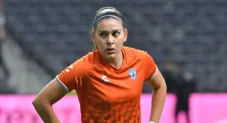 Norma Palafox previo a un partido de Pachuca Femenil