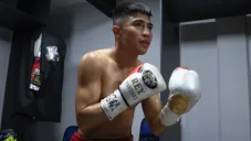 Rey Martínez previo a una pelea