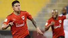 James Rodríguez durante un compromiso