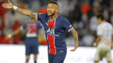 Neymar con el PSG
