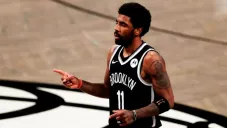Kyrie Irving en juego con los Nets