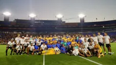 Tigres y Amazonas en el entrenamiento en el Volcán