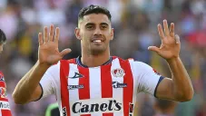 Germán Berterame ya llegó a Monterrey