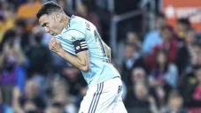 Iago Aspas en festejo de gol