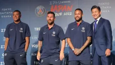 Messi, Neymar, Mbappé y Kazuyoshi Miura