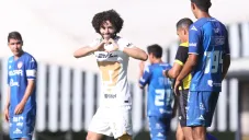 Chino Huerta se estrenó con gol en la Sub 20