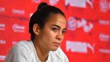 Carolina Jaramillo, futbolista de Chivas Femenil