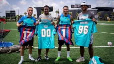 Los cuatro deportistas convivieron en Miami