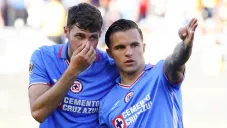 Christian Tabó junto a Santiago Giménez