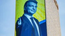Joan Laporta apareció en un anuncio promocional