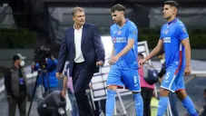 Diego Aguirre y Santiago Giménez