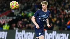 Kevin de Bruyne con el Manchester City