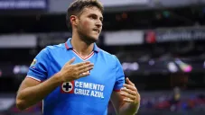 Santi Giménez con Cruz Azul