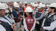 La Jefa de Gobierno inspecciona los avances del Trolebus