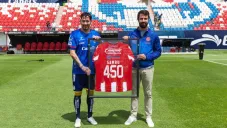 Rubens Sambueza ha disputado 450 duelos