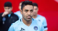 Marco Fabián previo a un partido de Mazatlán