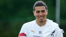 Erick Gutiérrez durante un entrenamiento con PSV