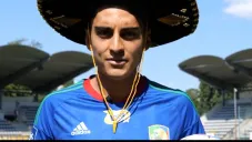 Santiago Naveda fue anunciado como futbolista del club polaco