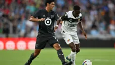 Carlos Vela y Avilés Hurtado durante el All Star Game 2022