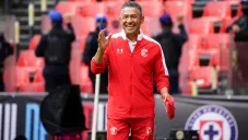 Nacho Ambriz, entrenador de los Diablos Rojos del Toluca