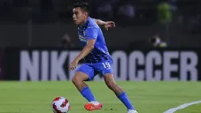 Charly Rodríguez en acción con Cruz Azul