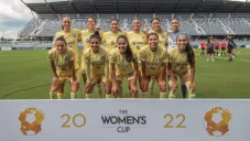 América Femenil previo al juego ante Reign