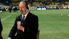 Gómez Junco en una transmisión de TUDN