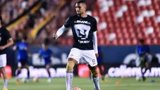 Higor Meritão en partido con Pumas