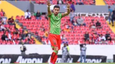 Javier Salas con Juárez