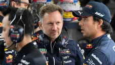 Horner y Pérez previo al GP de Bélgica