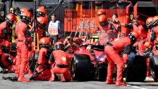 Leclerc en boxes