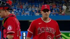 Gerardo Reyes: En su vuelta las Grandes Ligas retiró entrada en blanco en triunfo de Angels