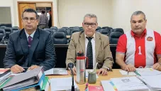 Chilavert durante el juicio en su natal Paraguay