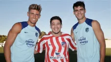 Brandon Moreno fue bien recibido en el Atleti