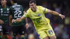 América rescató el empate contra Santos