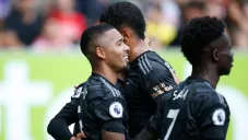 Gabriel Jesus en celebración de gol