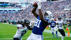 Mo Alie-Cox en terreno de juego