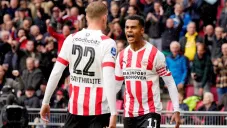 PSV en celebración de gol