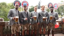 Bayern Munich celebró el Oktoberfest