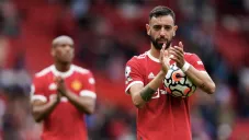 El portugués celebra el trabajo de su entrenador