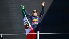 Checo Pérez en el Gran Premio de México