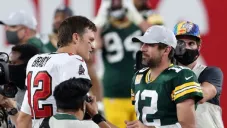 Tom Brady y Aaron Rodgers