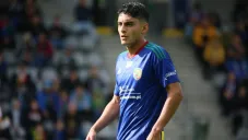 Santiago Naveda con el Miedz