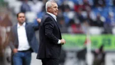 Vasco Aguirre cuando dirigía al Monterrey