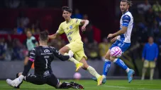 Jürgen Damm en el duelo ante el Puebla en Liguilla